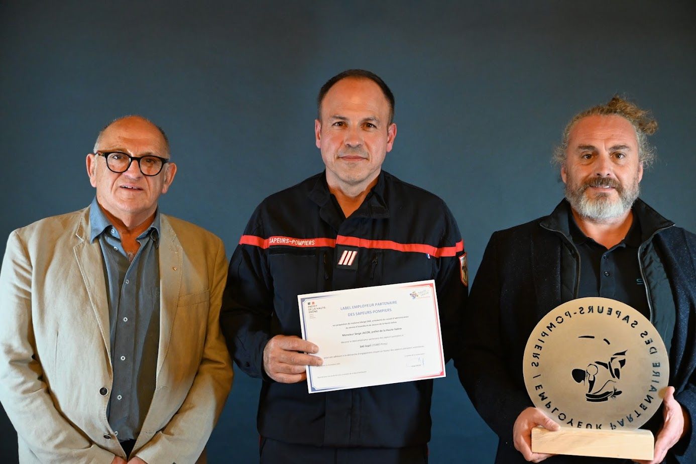 Label &ldquo;Employeurs de sapeurs-pompiers volontaires&rdquo;