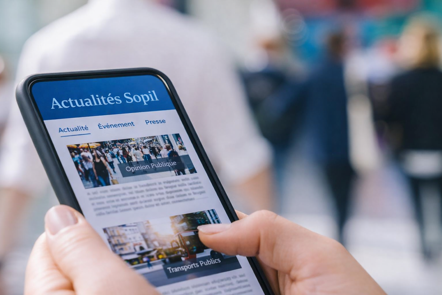 Retrouvez toute l'actualit&eacute; de SOPIL Innovation Presse Evenement